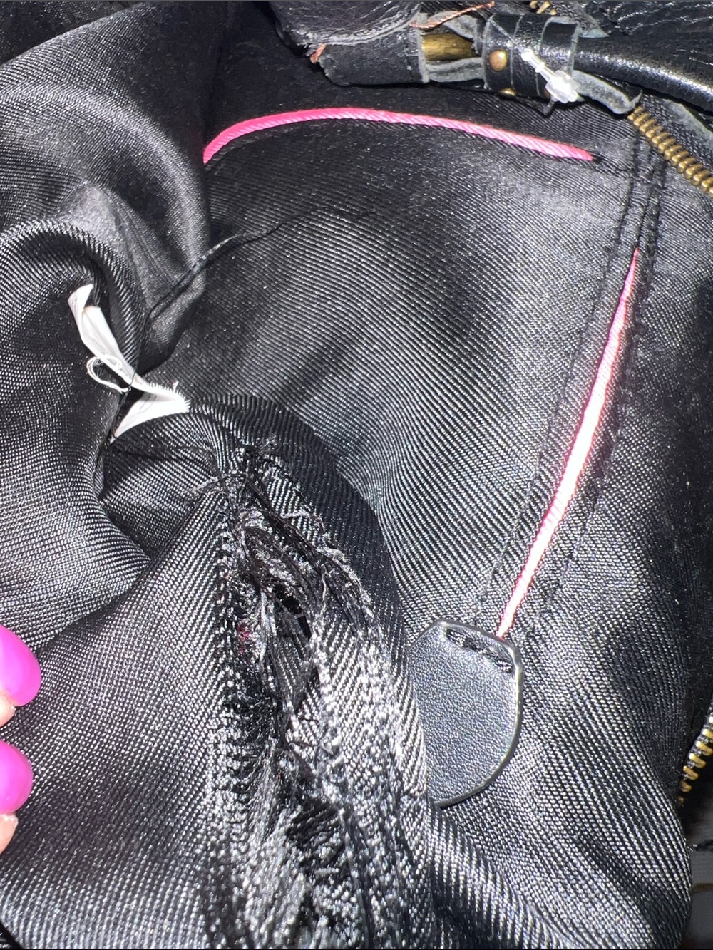 The Sak black leather hobo studded bag - Picture 8 of 9